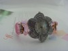 banda barata joyas de cristal de flores caso de pulsera