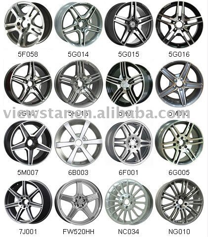 See larger image Aluminum Alloy Wheel Rims for BMWMercedes BenzVWPorsche 
