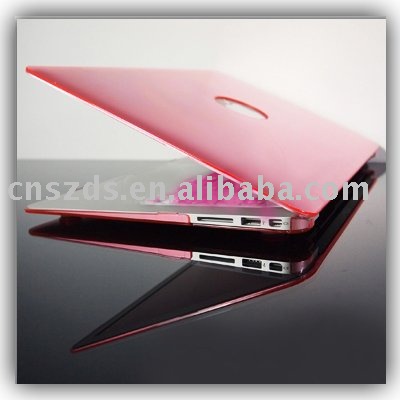 Macbook  Cases on Pink Crystal Hard Case Cover For New Macbook Air 13 A1369 Products