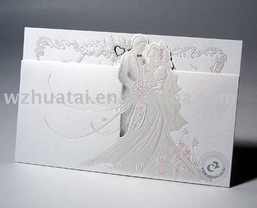 See larger image 3D wedding greeting cards
