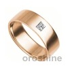 GR668-oro rosa anillo de bodas