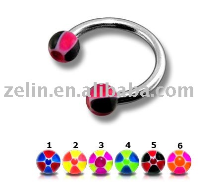 eyebrow piercing ring. See larger image: fashion acrylic body ring ,eyebrow piercing jwelry