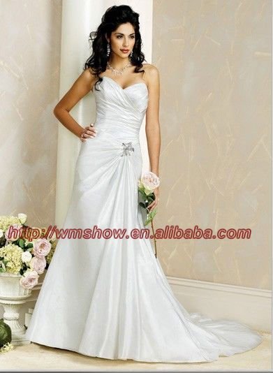 2011 New Arrival Sweetheart Arabic Bridal Wedding Dresses