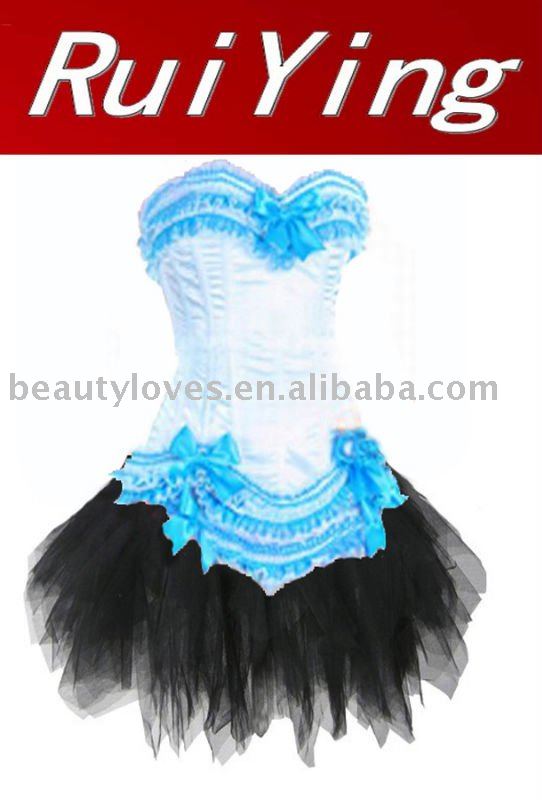 1blue corset dressgothic corset dresscorset tutu dress 2fantasy design 