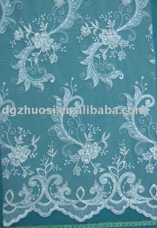 voile african lace fabric or french lace fabric for wedding dress and