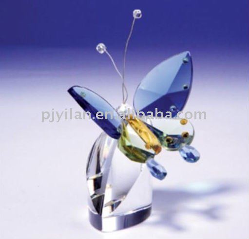 glass wedding butterfly decorations