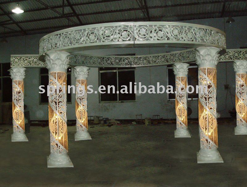Fiber glass decoration wedding pagoda