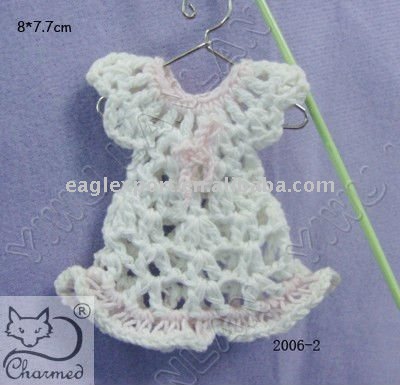 See larger image baptism favors of crochet dress 20062 