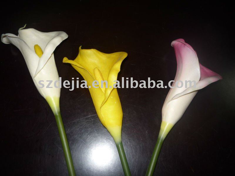 calla lilyartificial flowerEVAwedding decorSold at home and abroad