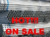 ERW Galvanized best price hot dipped steel pipe for telecommunication tubes