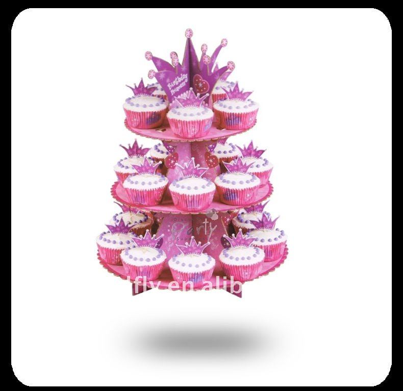 Wedding cake stand princess cupcake stand
