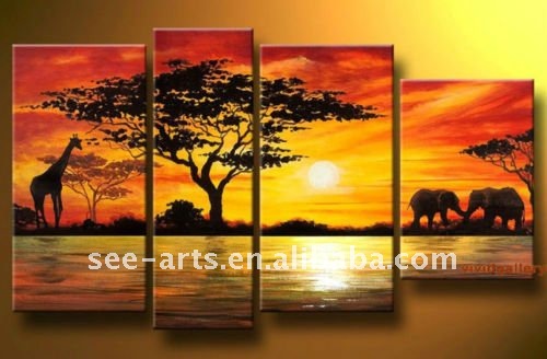 Painting Of Sunset