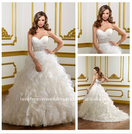 2012 New Ball Gown Cheap Wedding Dresses