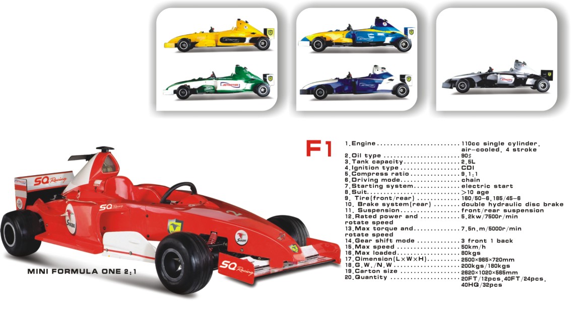 formula 1 cars pictures. Formula one 2:1 toy car