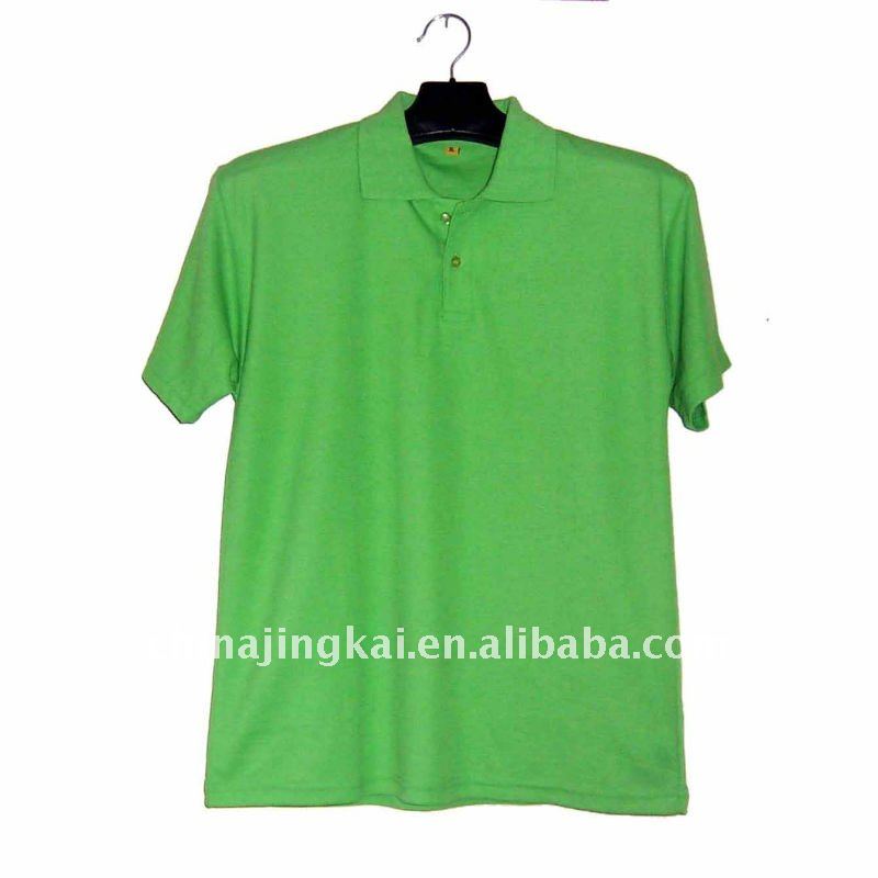 light green shirt