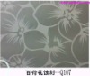 lotus etched stainless steel decorative sheet