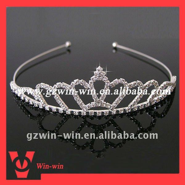 New fashion crysal wedding crown tiara for bride wedding crown
