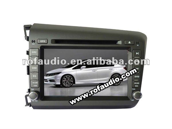 8 new model car DVD for honda civic 2012