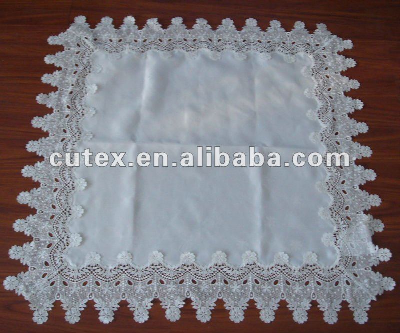 2012 elegant wedding lace table cloth