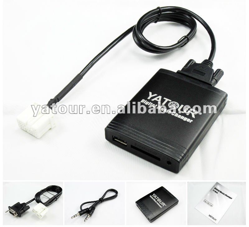 Music   on Digital Music Changer For Usb Sd Car Mp3 Adapter Yatour Yt M06  View
