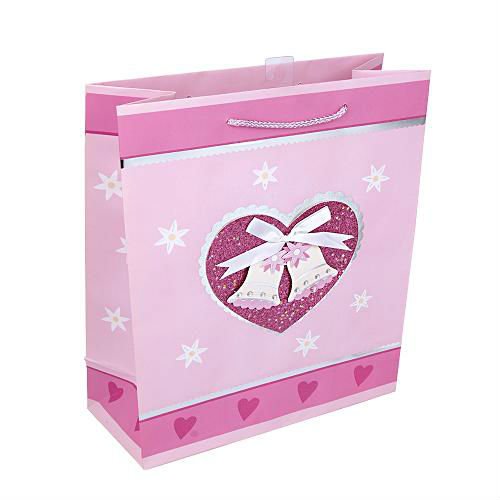 light pink candy bags for wedding favors ZD1305