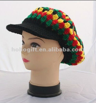 Knotty Generation: Free Rasta Tam Crochet Pattern