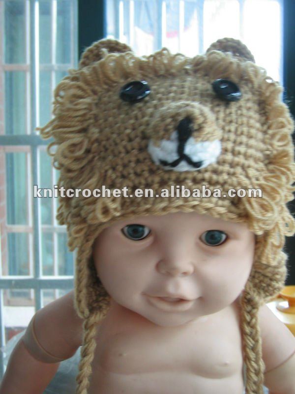 elephant crochet hat