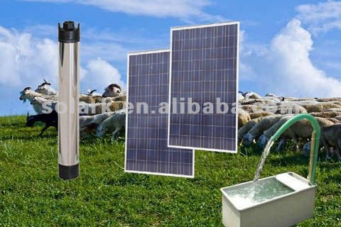 DC solar water pump system for home-7.5cbm/H,export to PAKISTAN,RUSSIA 