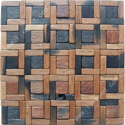 old boat reclaimed wooden mosaic tile wall decoration material