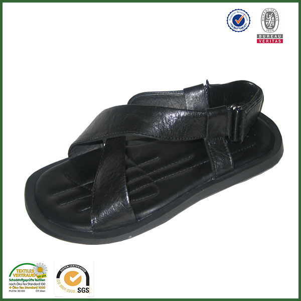 2015 New Design Men Leather Sandals China wholesale sandals, View ...