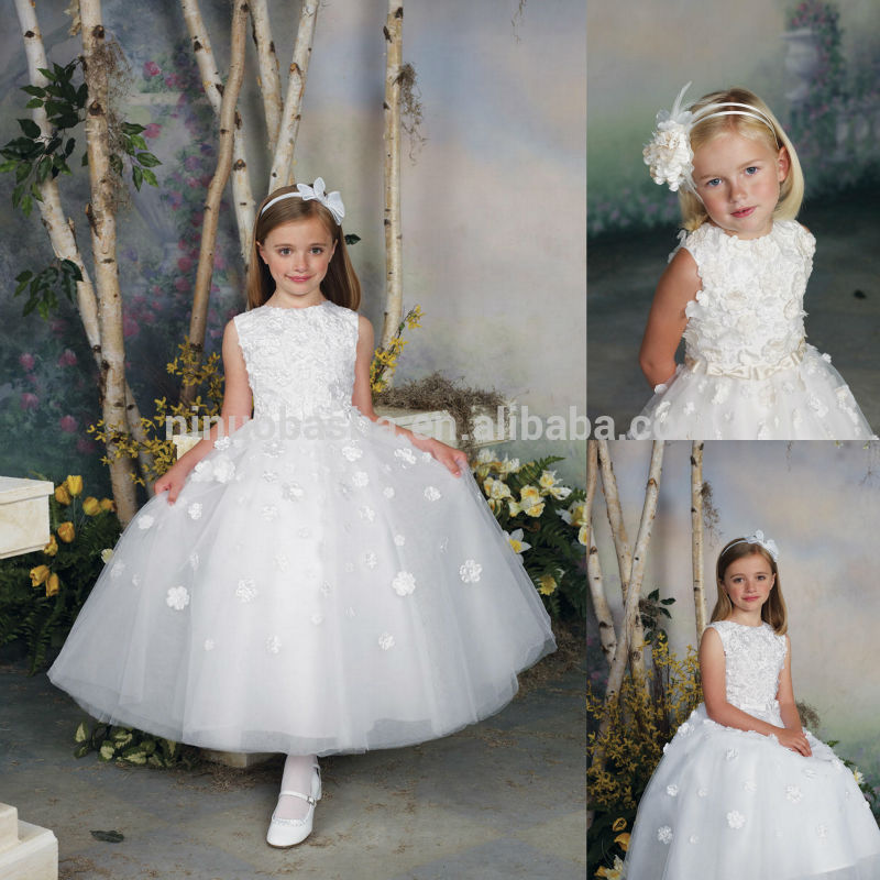 Flower girl evening formal wedding patterns