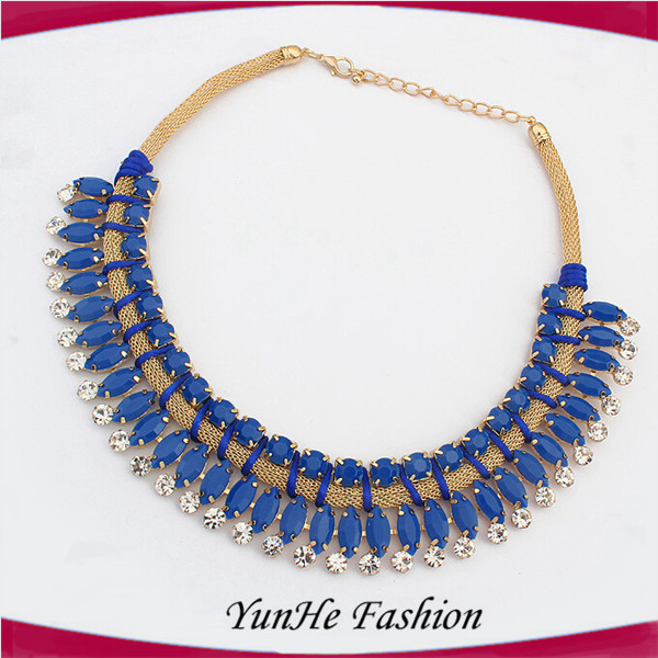 Fashion New Multilayer Gem Jewelry Making Ideas Necklaces