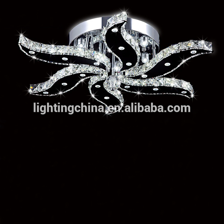Schlafzimmer lampe led dimmbar: dimmable art deco crystal led ...