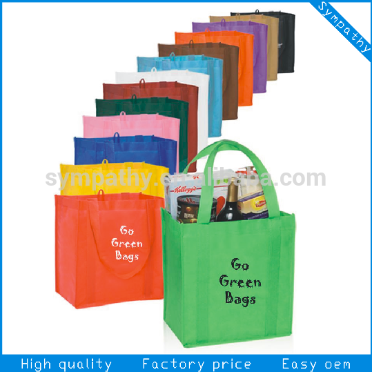 promotional shoe tote bag, recyclable and reusable shoe tote bag