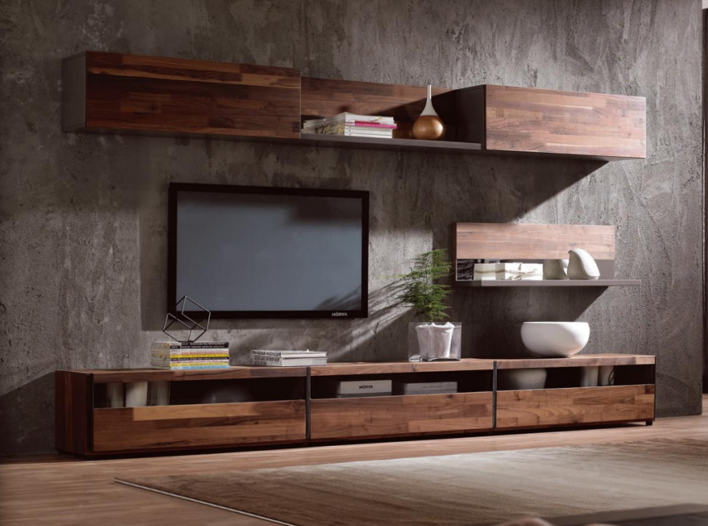 Modern Simple Tv Stand,Walnut Solid Wood Tv Cabinet - Buy Tv Stand,Tv 