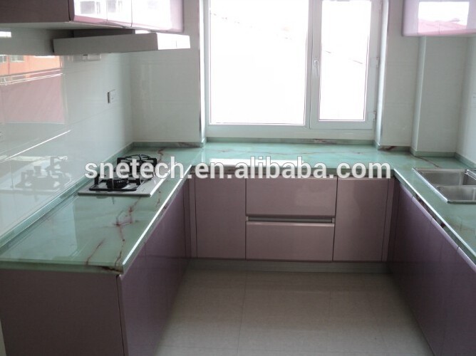 Cheap Kitchen Countertops Quartz Countertop Molded Sink Countertop ...