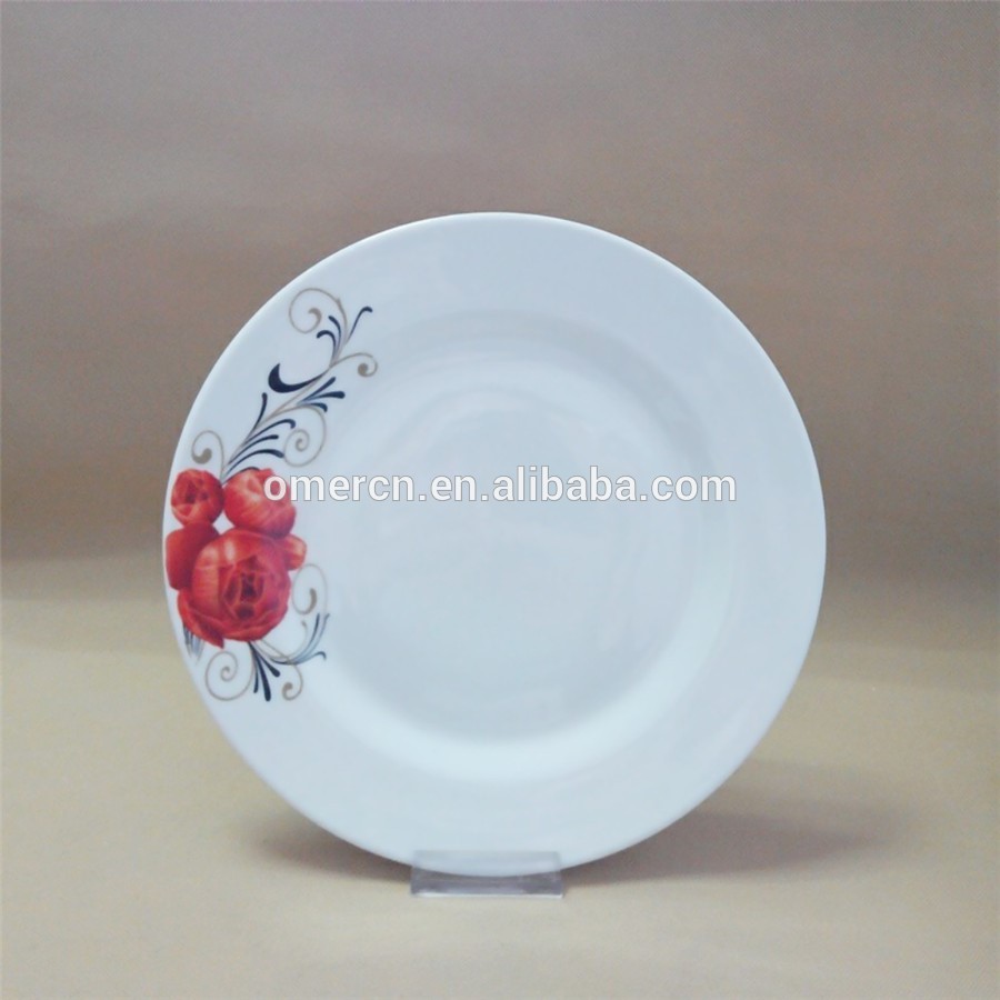 cheap dinner plates/ ceramic dishes plates/ plates serving