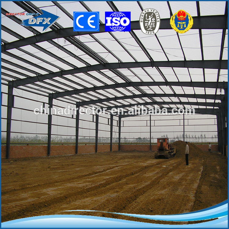 high quality steel frame workshop shed structural application design ...