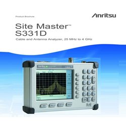 Anritsu Site Master S331L