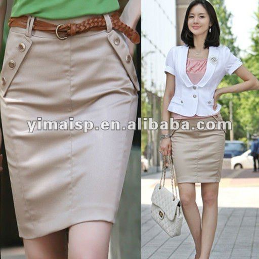 Urban outfitters wholesale ladies uniform skirts designer office skirt
