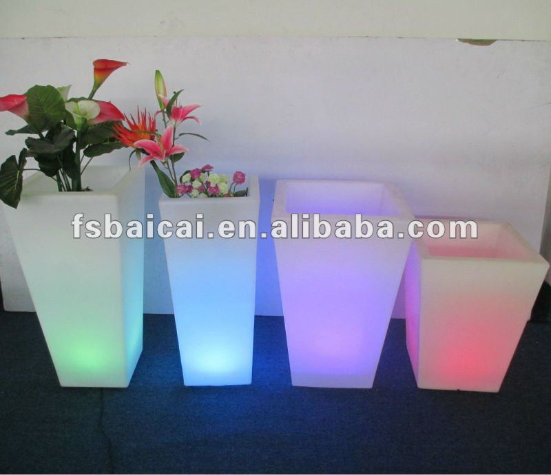 Lighted Pots