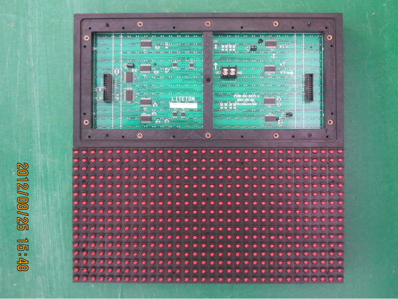 Promotional P10 Red Led Module Semi Outdo