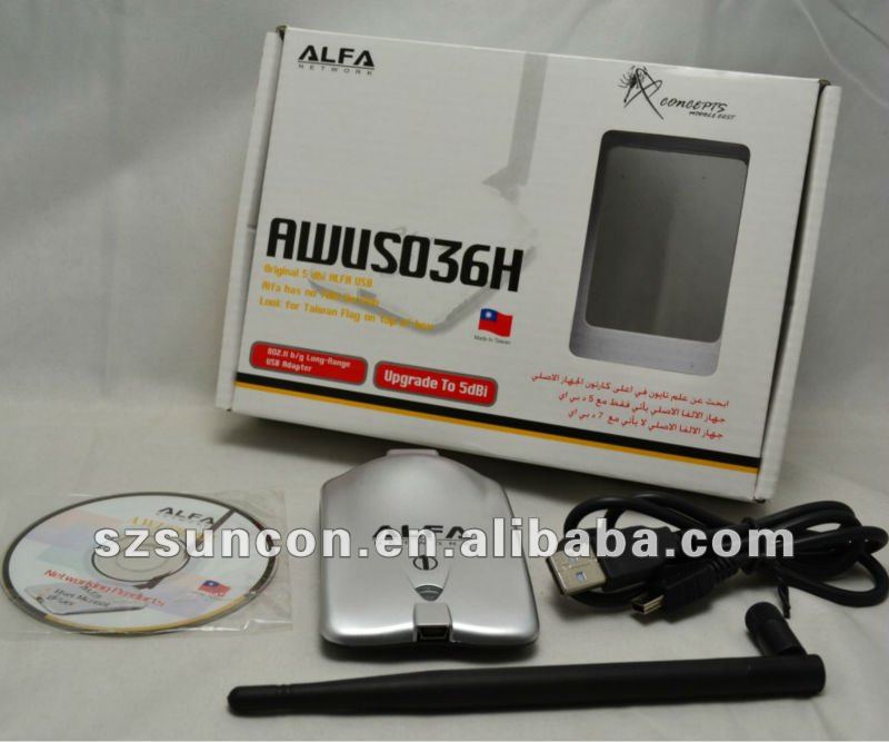 alfa network awus036h driver windows 7