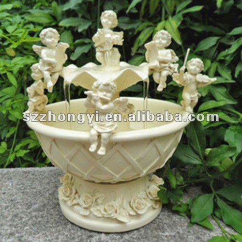 fontes de agua para decoracao de interiores:Resina anjo fonte decoração / fontes de água decorativas fontes de agua para decoracao de interiores:Resina anjo fonte decoração / fontes de água decorativas
