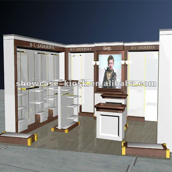 Clothing shop interior design made of MDF,glass,View Clothing shop ...