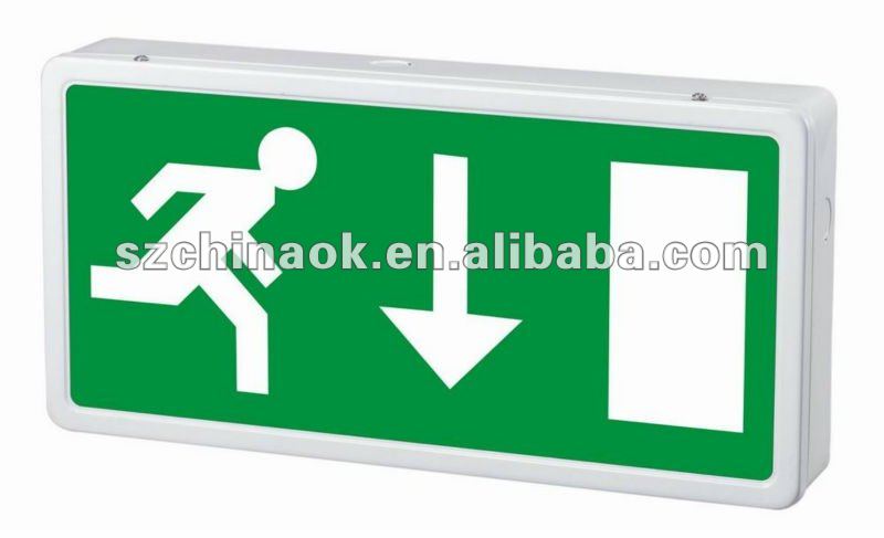 german exit sign