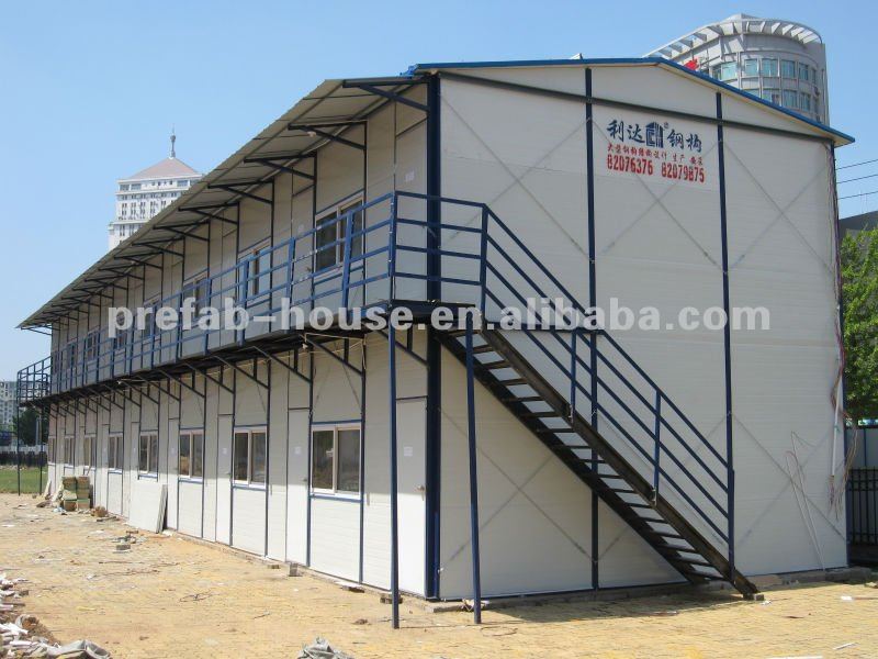 Chambre modulaire préfabriquée portative de structure métallique de bâtiment provisoire, bureau au Maroc Madagascar Mali Mauritanie Îles Maurice
