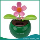 Wholesale! 2012 Hot! Car Solar Power Dancing Flowers