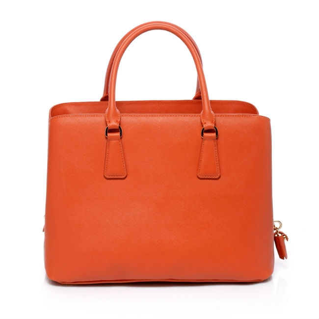 orange leather tote bags.designer trendy handbag 2013