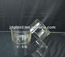machine made clear glass hanging cheap candle lantern